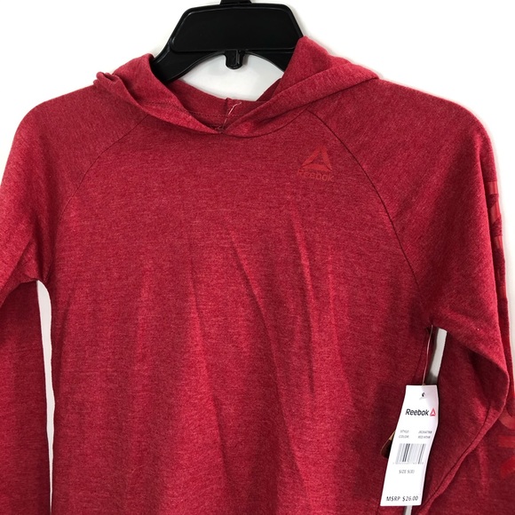 Reebok long sleeve with hood Small 8 - Picture 2 of 8